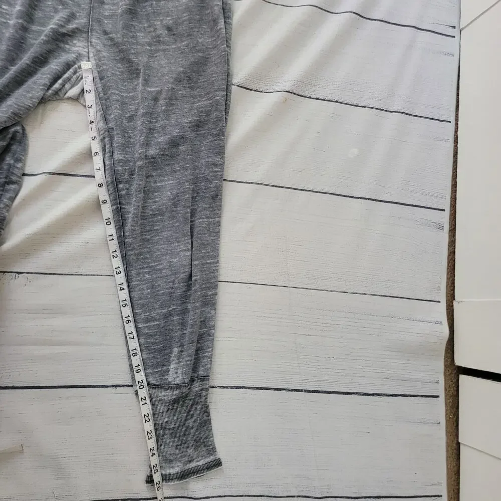 Intimately Free People Size M Light Thin Grey Jogger Sweatpants Casual Lounge‎